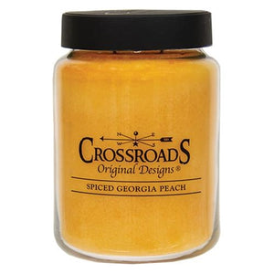 Spiced Georgia Peach Jar Candle
