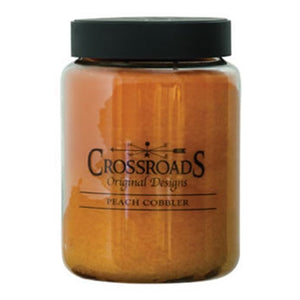 Peach Cobbler Jar Candle