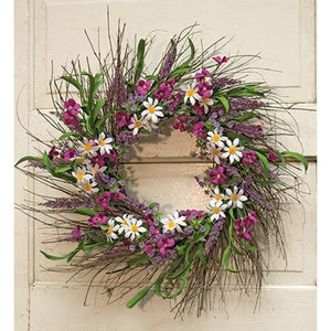 Spring Flower & Phlox Wreath