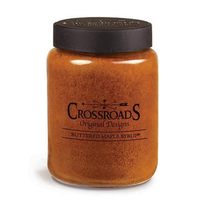 Buttered Maple Syrup Jar Candle