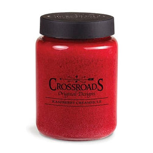 Raspberry Creamsicle Jar Candle