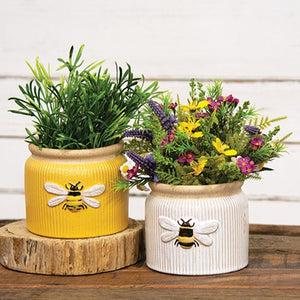 Bee crocks for spring!