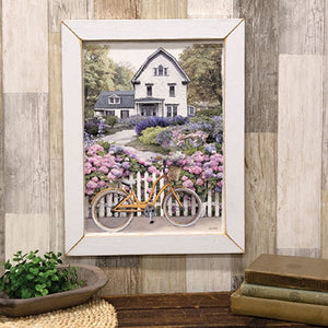 Farmhouse Flower Garden Framed Print
