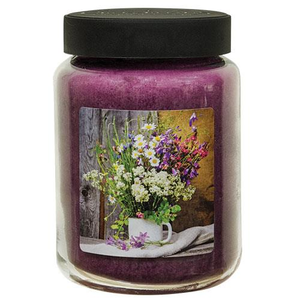 Spring Flowers Jar Candle