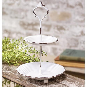 Two-Tier Candy Dish, 9.25"