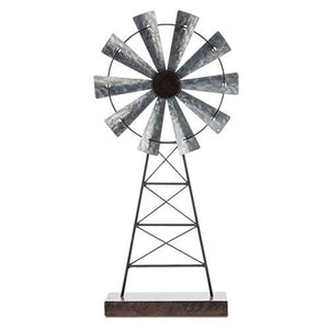 Rustic Windmill Stand